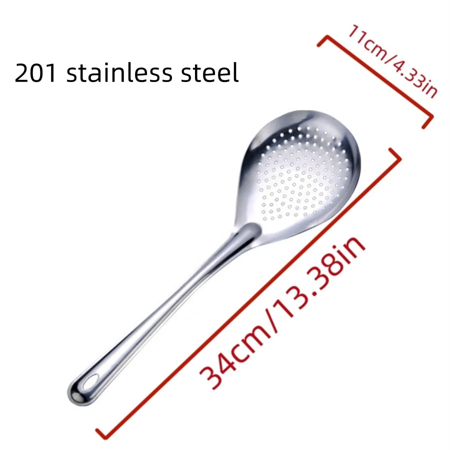 Grande écumoire inox pour friture et cuisson