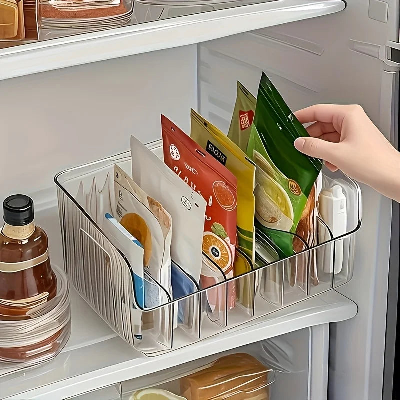 Bac organiseur modulable pour frigo, placard et cuisine
