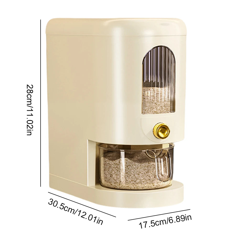 Distributeur de riz hermétique 5KG / 10KG avec doseur