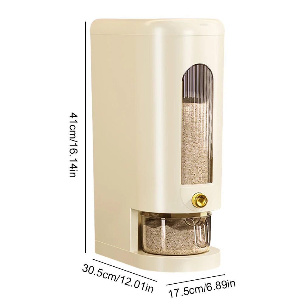 Distributeur de riz hermétique 5KG / 10KG avec doseur